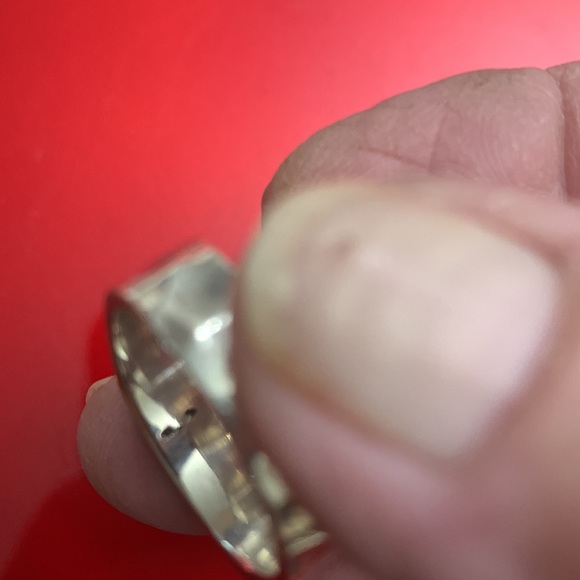 STERLING SILVER INLAID TURQUOISE RING - Picture 16 of 16